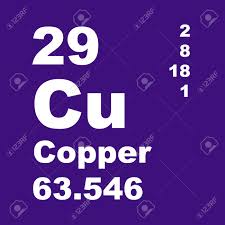 Chemical element of mendeleev\'s periodic table. Copper Is A Chemical Element With Symbol Cu From Latin Cuprum Stock Photo Picture And Royalty Free Image Image 136486109