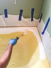 Bathtub tile refinish paint repair spray sink ceramic porcelain polish for home tslm. Paint A Bathtub How To Easily Inexpensively My Creative Days