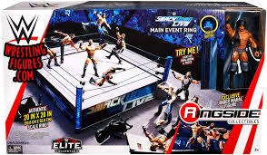 Please note free shipping promo is only valid for us orders to the lower 48 states and is not valid on shipping to po boxes. Smackdown Live Wwe Main Event Elite Scale Wrestling Ring Playset W Jinder Mahal Wwe Toy Wrestling Action Figure By Mattel