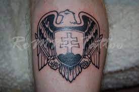 Slovak Eagle Slovakia Tattoo Slavic Tattoo Slovak