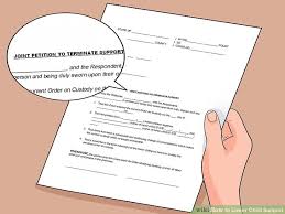 how to lower child support filling forms correctly