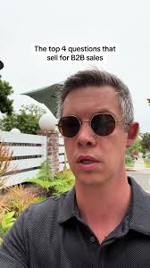 Here are the top four questions that sell, uncover pain, build urgency, and  help you close deals. If you want a free cheat sheet with 39 questions that  sell, link in bio. #salestips #sales