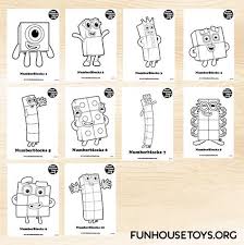 Numberblocks coloring pages 11 and 17. 30 Numberblocks Coloring Pages Thevillageanthology Com