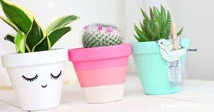 14 Ideas Para Decorar Y Renovar Macetas Macetas Pintadas Macetas Decoradas Macetas