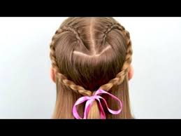 Ever seen a hair braiding nightmare? Beautiful Braids How To Do A Heart Shaped Braid Cutegirlshairstyles Disney Style Youtube