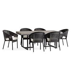 Sloan Dining Table Black Palmetto Stacking Chair Dining Set Pottery Barn Target Outdoor Furniture Black Patio Furniture Outdoor Furniture Sets