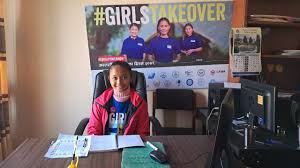 #GirlsTakeOver: 15-year-old girl becomes the department head of Tribhuvan  University Department of Gender Studies for a day - OnlineKhabar English  News