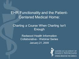 Ehr Functionality And The Patient Centered Medical Home