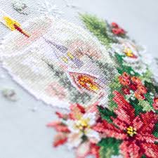 Große auswahl an counted cross stitch. Cross Stitch Kit Christmas Candle Chudo Igla Chudo Igla Magic Needle Cross Stitch Kits The Stitch Company