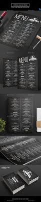 Simple Black Menu Photoshop Psd Cafe Menu Post Graphic Design Restaurant Menu Design Menu Template