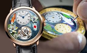 Arnold & son has made something of a name for itself by taking classic complications and pushing them, both technically and aesthetically, into new territory. Arnold Son S Ultrathin Tourbillon Koi Is Art For The Wrist