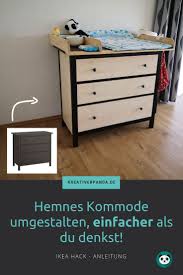 Ikea Hemnes Kommode Umgestalten Einfacher Als Du Denkst Kreativer Panda Kommoden Umgestalten Diy Mobel Upcycling Selber Bauen Einrichtung