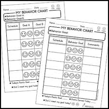 Positive Behavior Intervention Charts Bundle