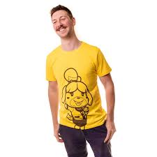 Gym, workout, dom, muscles, villager. Nintendo Animal Crossing Isabelle T Shirt Clothing Zing Pop Culture