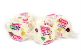 These gumdrop nougat candies taste like nostalgia and christmas' past. Brachs Nougat Candy Recipe