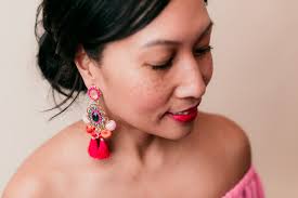 Pom Pom Tassel Earrings