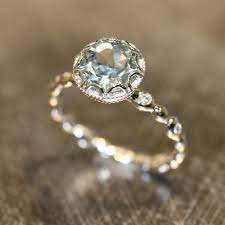 24 Under 1 000 Engagement Rings Pretty Engagement Rings Engagement Rings Affordable Aquamarine Engagement Ring