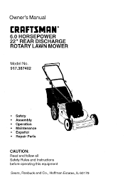 Craftsman 6 75 lawn mower parts free ebook download: Https Www Manualshelf Com Manual Craftsman 917 387402 Lawn Mower User Manual Html
