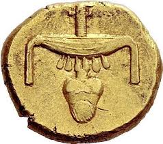 Ancient coins made their first appearance. Ancient To Medieval And Slightly Later History Extremely Rare Gold Coin Of The Pharaoh Nektanebo