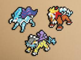 Pokemon Bead Sprites Suicune Entei Raikou By Strepie93 D7t3hru Png 600 445 Pixels Pokemon Bead Pokemon Bead Sprites Perler Bead Art