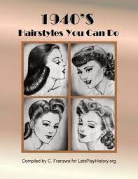 1940s Hairstyles Tutorials Primary Source Document 1940s Hairstyles Vintage Hairstyles Tutorial Retro Hairstyles