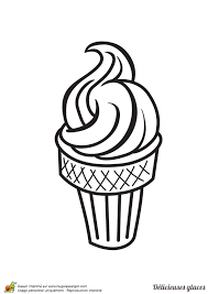 Clique sur le dessin de ton choix afin de. Coloriage D Une Delicieuse Glace Italienne En Cornet