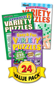 Circle packing puzzles are a branch of recreational mathematics where the aim is to pack n unit circles into the smallest possible. Penny Dell All Variety Puzzles Value Pack 24 Penny Dell Puzzles