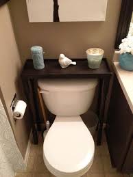 Table Over Toilet Need Home Diy Toilet Shelves Toilet