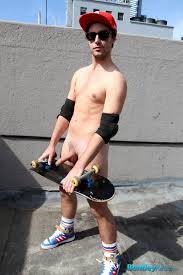 20 year old student skateboarder Scott Tyler jerks his thick uncut dick |  My Gay Porn List