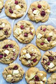 White Chocolate Raspberry Cookies Foodtasia Recipe Raspberry Cookies White Chocolate Raspberry Food