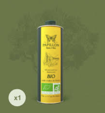 Huile D Olive Bio L Arbequine 25 Cl Par 4 Huile D Olive Papillon