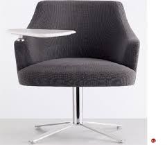 The Office Leader Cumberland Clover Reception Lounge Swivel Tablet Arm Chair Chair Lounge Furniture Lounge