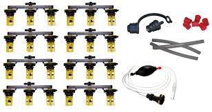 Quick connect coupler (1) d. Flow Rite Bg U48v 1g Ws Pro Fill Battery Watering System For 8 6v Batteries 2 7