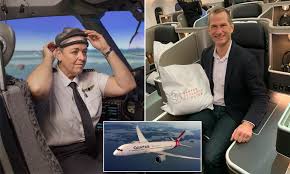 A qantas advertisement released on monday to promote vaccinations is capturing plenty of attention in australia and elsewhere. Qantas Airlines Test Longest Non Stop Commercial Flight Flying 10 200 Miles From New York To Sydney Daily Mail Online