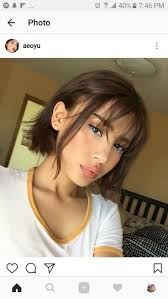 When you are considering choppy shag hairstyles with short feathered bangs to try, your own hair features texture, structure, and face shape/characteristic should all factor into your decision. Pin On Hair
