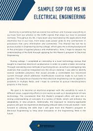 Our free, downloadable cover letter sample will give you an idea of what you need to include to impress the hiring manager and land an interview. Sop For Masters In Engineering Samples All Specialties