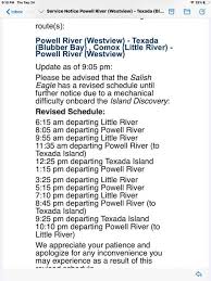 Routes & Fares | Bc Ferries