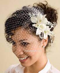 3 Ways To Veil Your Curly Crown White Fascinator Curly Wedding Hair Wedding Hair Inspiration