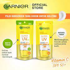 Detailed description dry spray expert protection spf 50 +. Garnier Super Uv Spot Proof Sunscreen Spf 50 Pa Skin Care 30 Ml Matte Dan Natural Finish Shopee Indonesia