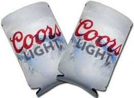 Coors Light Mountain Collapsible Koozies Beer Koozies Beer Coolies Koozies