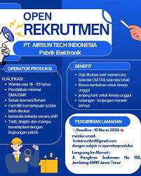 Logo PT Airsun Tech Indonesia