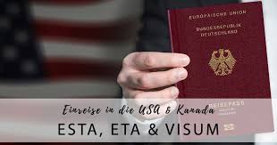 Einreise von kanada in die usa auf dem landweg. Visum Einreise Nach Kanada Eta Antrag In Die Usa Esta Antrag