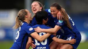 A squad of 22 chelsea women players have arrived in gothenburg ahead of sunday's champions league final against. Chelsea Bayern Chelsea 4 1 Bayern Blues Surge Into Maiden Final Uefa Women S Champions League Uefa Com