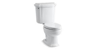 Kohler offers various colors of a toilet which gives you many choices to create a bathroom according to the look you want. Kohler K 3591 Portrait Two Piece Elongated 1 6 Gpf Toilet Kohler