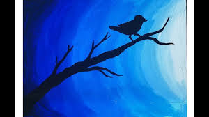 Easy Poster Color Painting On Canvas Bird In Moonlight Postercolor Painting Youtube Poster Color Painting Colorful Drawings Nature Art Painting Watercolors, gouache, and poster colors all rely on pigments for their coloring rather than dyes.