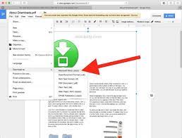 At the top of the file, click the open with menu and select google docs in the opened word document, select the file menu below the document name. How To Use Google Pdf To Word Converter Wondershare Pdfelement
