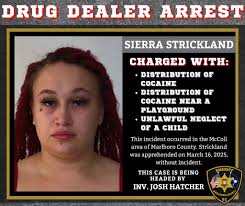 BOND SET AT $30,000** The Marlboro County Sheriff's Office has apprehended  Sierra Strickland