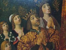 Tanto monta, monta tanto, cortar como desatar (it's one and the same. Los Reyes Catolicos Isabel Y Fernando Con Sus Hijos Archivo De Del Palacio Real De Madrid Art Painting Geek Stuff