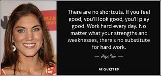 The same is true of an introvert. Top 25 Quotes By Hope Solo Of 94 A Z Quotes