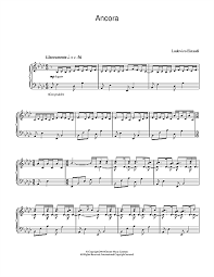 Ancora Sheet Music Ludovico Einaudi Piano Solo Sheet Music Sheet Music Notes Music Notes Ludovico einaudi primavera sheet music | download printable pdf piano solo score. ancora sheet music ludovico einaudi